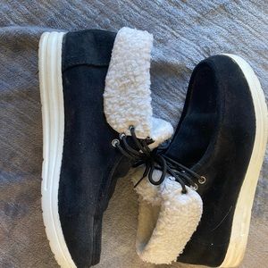 Fuzzy shoes